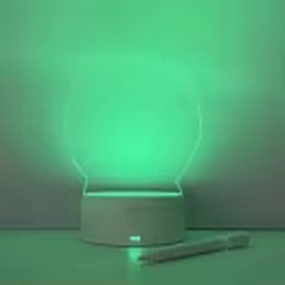 LED Night Light Message Board with Pen – USB Powered Decorative Night Lamp – Perfect Gift for Kids and Girlfriends