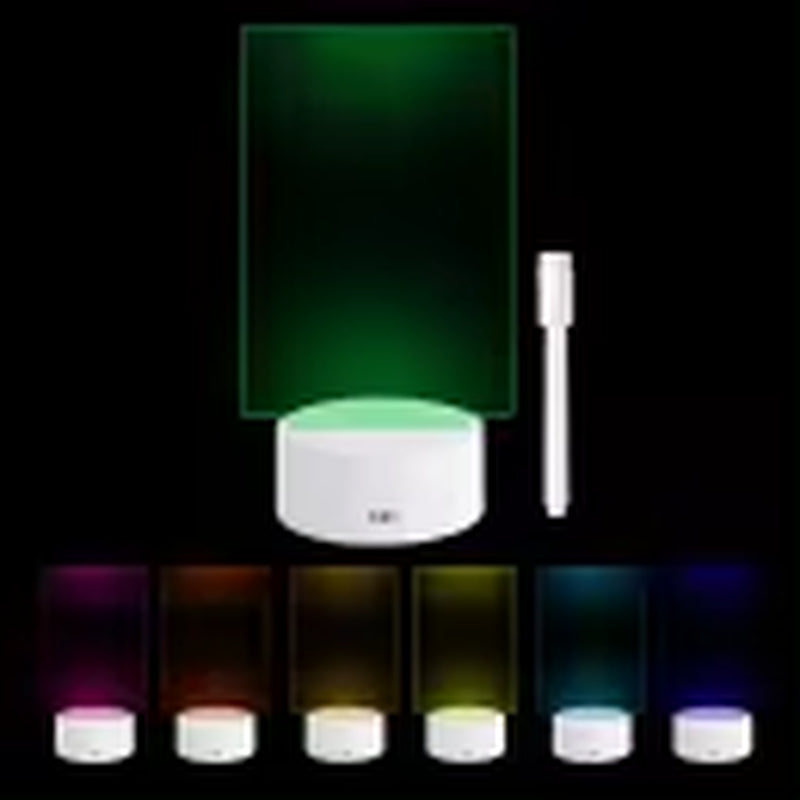 LED Night Light Message Board with Pen – USB Powered Decorative Night Lamp – Perfect Gift for Kids and Girlfriends